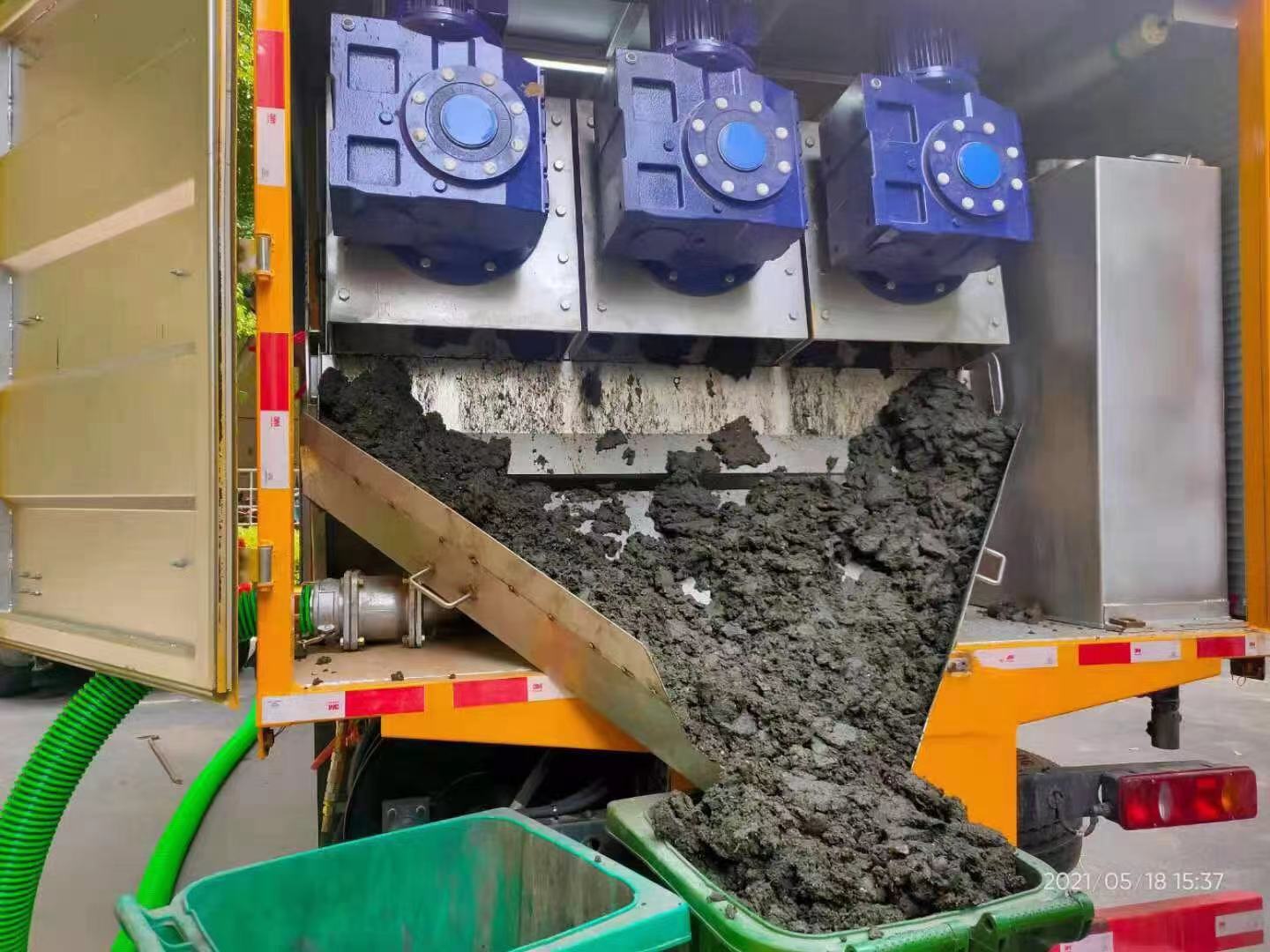 确山化粪池清掏城市维护站-泥浆净化干湿分离处理